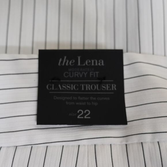 Lane Bryant Women's 22 Plus The Lena Moderately Curvy Fit Classic Trouser Pant - Picture 9 of 11